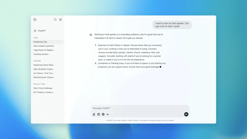 ChatGPT для обучения