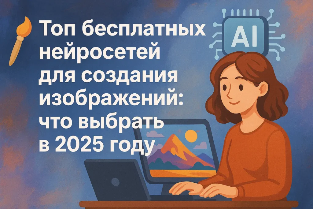 🎨 Топ бесплатных нейросетей для создания изображений: что выбрать в 2025 году - Иллюстрация к статье